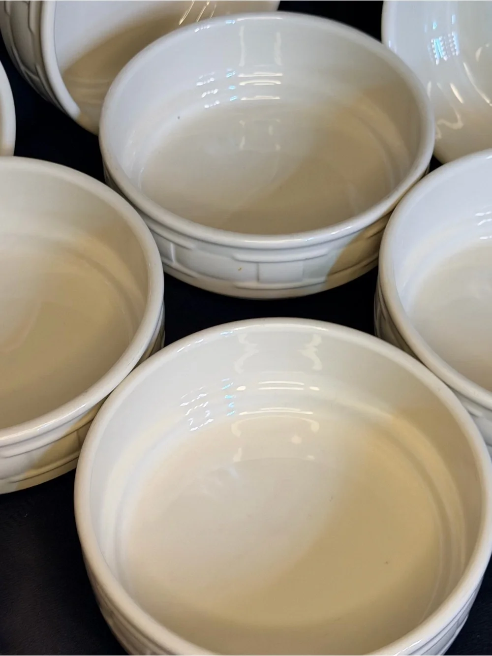 Longaberger Pottery Stackable (One)Six inch Bowl (5 available) EUC Vintage